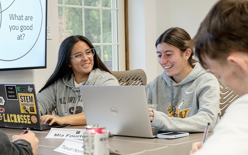 BW students in the popular digital marketing class.
