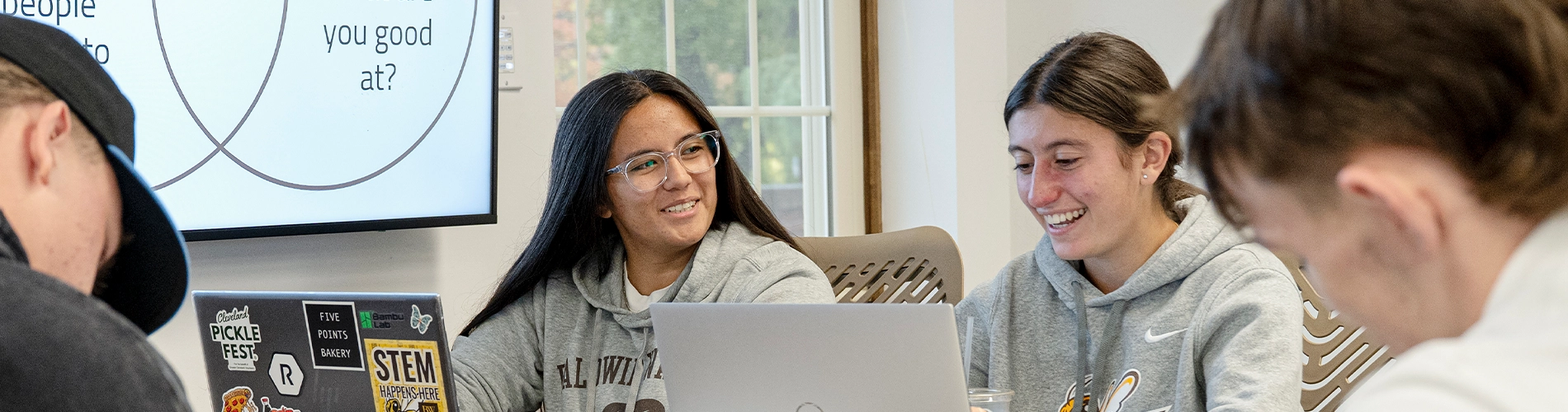 BW students in the popular digital marketing class.